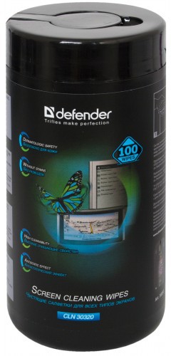 Салфетки Defender CLN 30320 100 шт