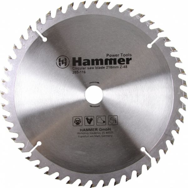 Диск для пилы Hammer Flex 205-116 CSB WD 210мм