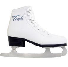 Коньки для фигурного катания TREK Skate белый 35 р.