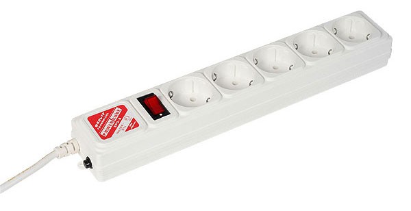 Сетевой фильтр POWERCUBE SPG-B-10-WHITE (3 м) белый белый