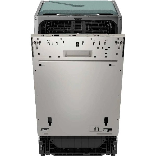 Встраиваемая посудомоечная машина Haier HDWE10-395RU узкая, нержавеющая сталь